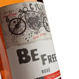 Вино безалкогольне Be Free Rose, рожеве, напівсолодке, 0%, 0,75 л - мініатюра 3