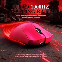 Миша Attack Shark V3 Pro Wireless (AS-6972792472560-P) Pink (G-000004414) - мініатюра 7