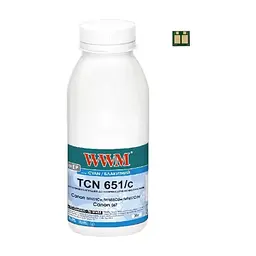 Тонер Canon MF651Cw/MF655Cdw/MF657Cdw, Canon 067 35г Cyan chip WWM (TC-Can067C-35-WWM)