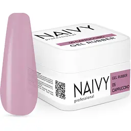 База для нігтів Naivy Professional №05 Cappuccino каучукова кольорова 30 мл