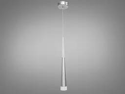 Стельова люстра LED Diasha 3002/1SV, 5W, регульована висота 50-115 см, сучасний стиль, для коридору, вітальні, кухні, офісу - мініатюра 3