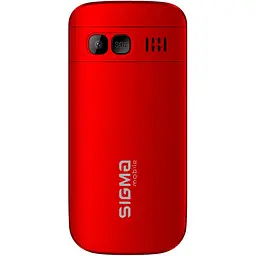Мобільний телефон Sigma mobile Comfort 50 Easy Red (4827798585221) UA-UCRF [131384] - мініатюра 2