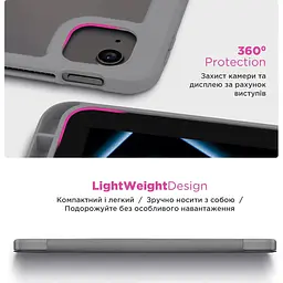 Чохол-книжка ArmorStandart Y-Type Pen для Apple iPad 10th Gen 10.9" [2022]/iPad 11 [2025] Gray [ARM77504] [133721] - мініатюра 8