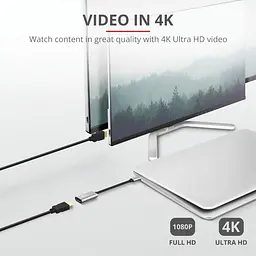 Адаптер Trust Dalyx USB-C > HDMI, 0.2м, Алюміній, чорний teh0018506 - мініатюра 9
