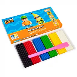 Пластилін Yes Stumble Guys 6 кольорів 120 г (540725) - мініатюра 2