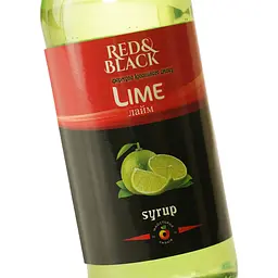 Сироп Red&Black Лайм 0.25 л - мініатюра 5