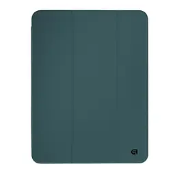 Чохол-книжка для планшета Apple iPad Pro 11 (2020)/Pro 11 (2021)/Pro 11 (2022) A2435/A2761/A2762, Smart Fold Pen, зелений, 11 дюймів, з екошкіри + TPU, з магнітною застібкою, підставкою, тримачем під стилус, протиударний, з функцією Wake/Sleep