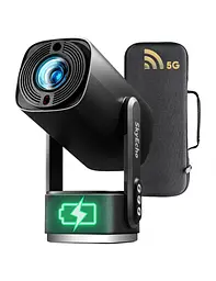 Портативний проектор SkyEcho FreeONE Pro, 350 ANSI-люмен, роздільна здатність 720P, підтримка підвісу 270° - мініатюра 3