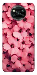 Чохол Demsky Pink flowers для Xiaomi Poco X3 NFC / Poco X3 Pro