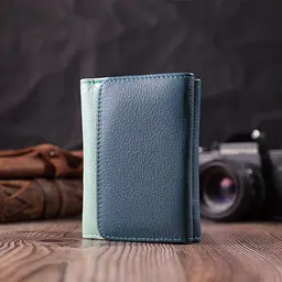 Барвистий жіночий гаманець із натуральної шкіри ST Leather 22493 різнокольоровий - мініатюра 9