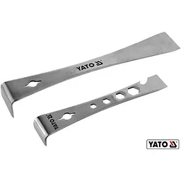 Скребки з нержавіючої сталі L-подібні YATO 235х40х40 мм (YT-52860) - мініатюра 3