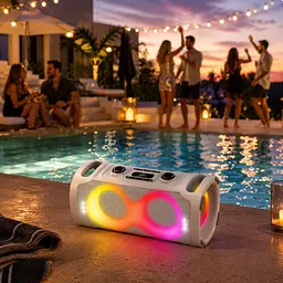 Портативна акустика ZXX-8082 / Акумуляторна музична колонка з Bluetooth та мікрофоном / Портативна колонка-караоке 60 Вт - мініатюра 2