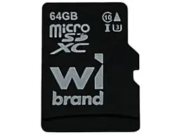 Карта пам'яті Wibrand microSDXC 64 GB (WICDXU3/64GB)