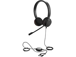 Навушники з мікрофоном Jabra Evolve 20 SE MS Stereo USB-C/A Black (4999-823-369) - мініатюра 4