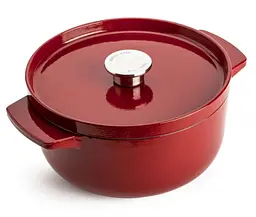 Кастрюля с крышкой KitchenAid СС006057-001 22 см 3.3 л красная