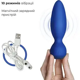 Анальна вібропробка Adrien Lastic Little Rocket діаметр 3.5 см soft-touch - мініатюра 4