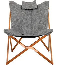 Крісло розкладне Bo-Camp Bloomsbury L Grey (1200370) (DAS302726) - мініатюра 2