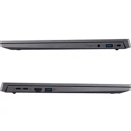 Ноутбук Acer Aspire Go AG17-31P 17.3 FHD IPS, Intel C N150, 8GB, F512GB, UMA, Lin, сірий (NX.J8ZEU.005) - мініатюра 7