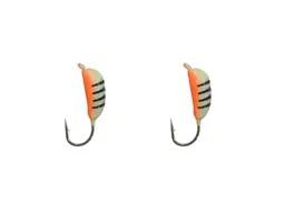 Мормишка FISHING ROI вольфрам Банан ризький з вушком 3мм 0,56г кольорова YN8P