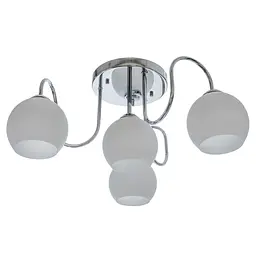 Люстра стельова Brille в зал E27 60W WH (LK-645C/4)