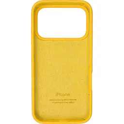 Чохол Silicone Case для Apple iPhone 17 Pro Max Canary Yellow AA [145121] - мініатюра 2