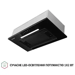 Витяжка повновбудована PERFELLI BI 5256 BL 700 LED - мініатюра 4