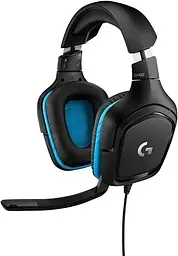 Навушники G432, Black/Blue Logitech teh0020069 - мініатюра 2