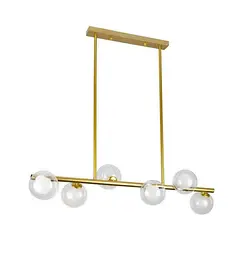 Люстра в сучасному стилі з круглими плафонами в спальню Levistella 761J2023-6 BRONZE+CLWH