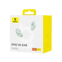 Навушники Baseus Bowie WM01 True Wireless Earphones зелені NGTW370006 - мініатюра 5
