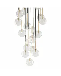 Підвісний світильник TK Lighting 5945 Nilos G9 17x6W IP20 Bk - мініатюра 4