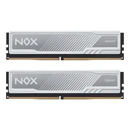 Модуль пам'ятi DDR5 2x16GB/5200 Apacer NOX White (AH5U32G52C522MWAA-2)