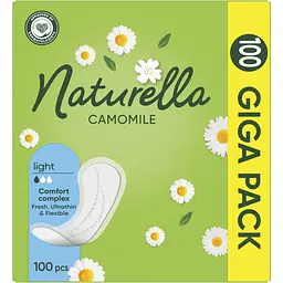 Щоденні прокладки Naturella Camomile Light 100 шт.