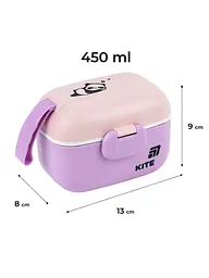 Ланчбокс KITE 450 мл фіолетовий (K25-1185-1) - мініатюра 2
