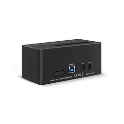 Док-станція Maiwo для HDD 2.5"/3.5" SATA/SSD USB 3.0 (K308 3101) Чорна - мініатюра 2