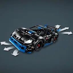 Конструктор LEGO Technic Автомобіль для перегонів Porsche GT4 e-Performance 834 деталі (42176) - мініатюра 6
