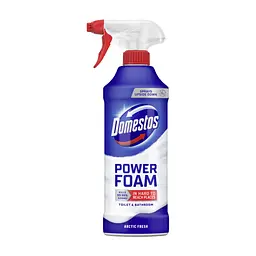 Пена для чистки ванн Domestos Power Foam Для чистки унитаза и ванной Арктическая свежесть 435 мл (8720182796400)