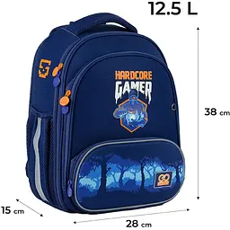 Рюкзак GoPack Education каркасний GO24-597M-5 Game On - мініатюра 3