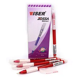 Ручка масляна Wiser Zossa 0,7 мм (набір 12 шт.)