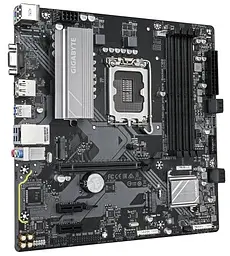 Материнська плата LGA1700, Gigabyte B760M D3HP, B760, 4xDDR5, Int.Video(CPU), 4xSATA3, 2xM.2, 1xPCI-E 4.0 x16, 2xPCI-E 3.0 x1, Realtek 7.1, Realtek GbE, 6xUSB3.2/6xUSB2.0, VGA/HDMI/DP, MicroATX - мініатюра 3