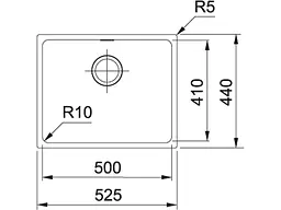 Кухонна мийка Franke Sirius SID 110-50 (144.0649.561) - мініатюра 2