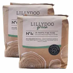 ЕКО підгузки-трусики LILLYDOO Green 4 (9-15 кг), 50 шт
