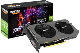 Відеокарта GeForce RTX 3050 8GB Inno3D Twin X2 (N30502-08D6-1711VA41)