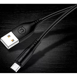Кабель Usams U18 Round USB-A to Micro-USB 2A Black [66985] - мініатюра 7