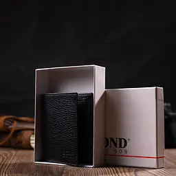 Шкіряний чоловічий гаманець Bond 8.7х10.5х1 см acs0026908 - мініатюра 8