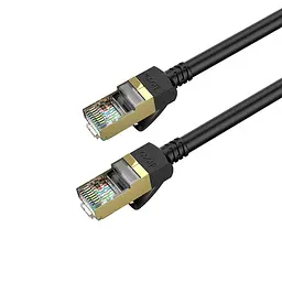 Кабель HOCO US02 LAN RJ45 Level pure copper gigabit ethernet cable патч-корд 5 метрів - мініатюра 3