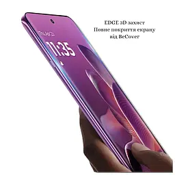 Скло захисне BeCover EDGE Motorola Edge 60 Pro Black (714771) - мініатюра 4