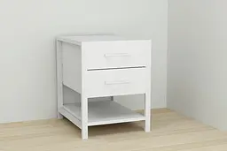 Тумба універсальна Ferrum-decor Вів'єн 2/1 50x41x40 білий ДСП Білий 16мм (FRD-104176) - мініатюра 3