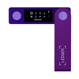 Криптогаманець Ledger Nano X Amethyst Purple, апаратний криптовалютний мультивалютний гаманець, холодне зберігання, Bluetooth і USB, підтримка iOS/Android/Windows/macOS, сталевий корпус, формат флешки, сертифікація безпеки CC EAL6+ - мініатюра 2