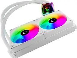 Водяне охолодження Rampage Infinite V240 ARGB White (INFINITEV240-WHITE) - мініатюра 2