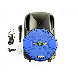 Hi-Fi радіо колонка Kimiso KS-M FM Сия колонка з підсвічуванням і мікрофоном, музична колонка блютузи (ST) - мініатюра 3